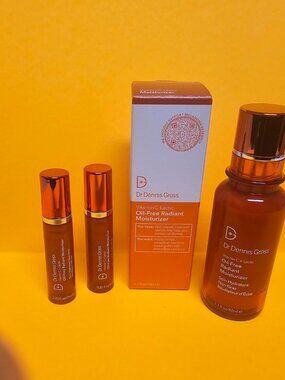 Dr. Dennis Gross Vitamin C oil free moisturizer full size + 2 .25 traveler 12/27